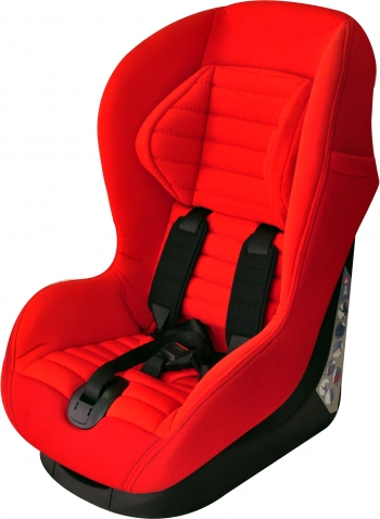 Baby Lockable Car Seat - Red